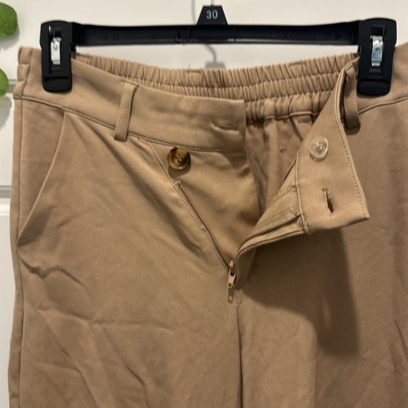 Tan Linen Pants Cream Tan Womens Size Small 🤍 - Picture 4 of 6